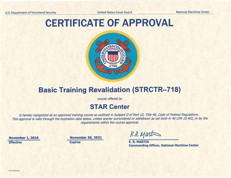 BASIC TRAINING REVALIDATION .